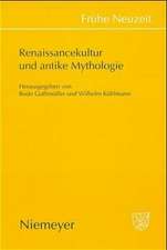 Renaissancekultur und antike Mythologie