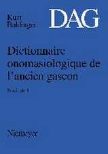 Dictionnaire onomasiologique de l’ancien gascon (DAG). Fascicule 4