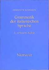 Grammatik der italienischen Sprache