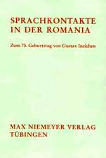 Sprachkontakte in der Romania: Zum 75. Geburtstag von Gustav Ineichen