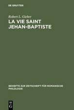 La vie Saint Jehan-Baptiste: a critical edition of an old French poem of the early fourteenth century ; edited and published for the first time according to MSS B.N. fr. R 3719 and B.N. nouv. acq. fr. 7515