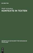 Kontexte in Texten: Umfeldtheorie und literarischer Situationsaufbau