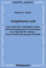 Entgöttertes Leid: Zur Lyrik Rose Ausländers unter Berücksichtigung der Poetologien von Theodor W. Adorno, Peter Szondi und Jacques Derrida