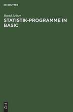 Statistik-Programme in BASIC