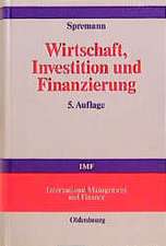 Wirtschaft, Investition und Finanzierung