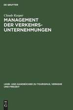 Management der Verkehrsunternehmungen