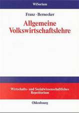 Allgemeine Volkswirtschaftslehre