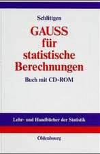 GAUSS für statistische Berechnungen