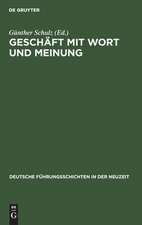 Geschäft mit Wort und Meinung: Medienunternehmer seit dem 18. Jahrhundert. Büdinger Forschungen zur Sozialgeschichte 1996 und 1997