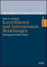 Kartelltheorie und Internationale Beziehungen