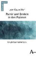 Poesie und Denken in den Psalmen