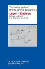 Leben - Erzählen