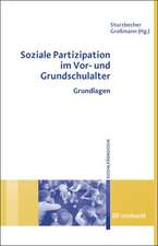 Soziale Partzipation im Vor-und Grundschulalter