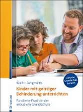 Kinder mit geistiger Behinderung unterrichten