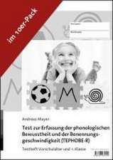 Test zur Erfassung der phonologischen Bewusstheit und der Benennungsgeschwindigkeit (TEPHOBE-R)