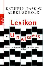 Lexikon des Unwissens