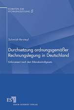 Durchsetzung ordnungsgemäßer Rechnungslegung in Deutschland