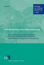 SUP-Monitoring in der Regionalplanung