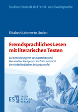 Fremdsprachliches Lesen mit literarischen Texten