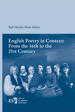 English Poetry in Context: From the 16th to the 21st Century