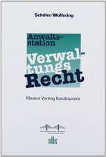 Anwaltsstation Verwaltungsrecht