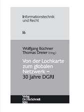 Von der Lochkarte zum globalen Netzwerk  30 Jahre DGRI