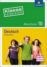 Klasse vorbereitet. Deutsch Abschluss 10 Realschule