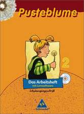 Pusteblume. Das Sprachbuch 2. Arbeitsheft Schulausgangsschrift mit Lernsoftware. Sachsen