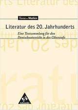 Literatur des 20. Jahrhunderts