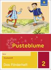 Pusteblume. Das Sprachbuch 2. Förderheft. Druckschrift DS