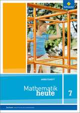 Mathematik heute 7. Arbeitsheft. Hauptschulbildungsgang. Sachsen