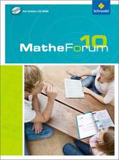 MatheForum 10. Schülerband mit CD-ROM. Niedersachsen und Nordrhein-Westfalen