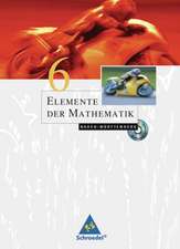 Elemente der Mathematik 6. Schülerband. Baden-Württemberg