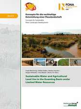 Sustainable Water and Agricultural Land Use in the Guanting Basin under Limited Water Resources