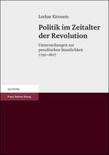 Politik im Zeitalter der Revolution