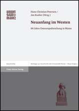 Neuanfang Im Westen: 60 Jahre Osteuropaforschung in Mainz