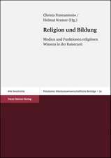 Religion und Bildung