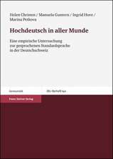 Hochdeutsch in aller Munde