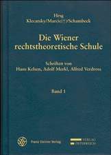 Die Wiener rechtstheoretische Schule