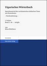 Uigurisches Wörterbuch