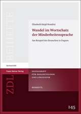 Wandel im Wortschatz der Minderheitensprache