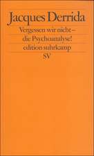 Vergessen wir nicht die Psychoanalyse!