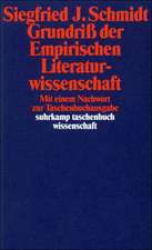 Grundriß der Empirischen Literaturwissenschaft