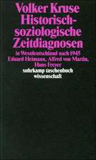 Historisch-soziologische Zeitdiagnosen in Westdeutschland nach 1945