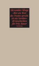 "Wer ein Wort des Trostes spricht, ist ein Verräter"