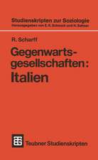 Gegenwartsgesellschaften: Italien