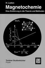 Magnetochemie: Eine Einführung in Theorie und Anwendung