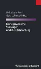 Fruhe Psychische Storungen Und Ihre Behandlung: Konzept Und Lebensstil