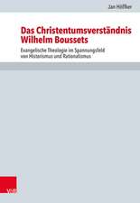 Höffker, J: Christentumsverständnis Wilhelm Boussets