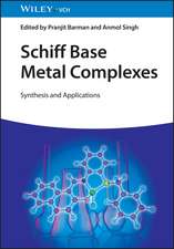 Schiff Base Metal Complexes: Synthesis and Applications